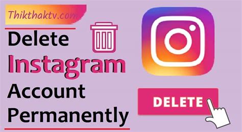 How To Delete Instagram Account Permanently Step By Step Instruction
