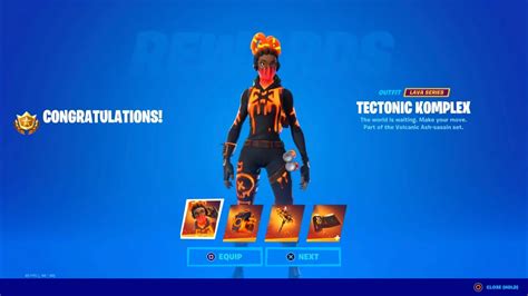 How To Get New Tectonic Komplex Skin In Fortnite Volcanic Assassin