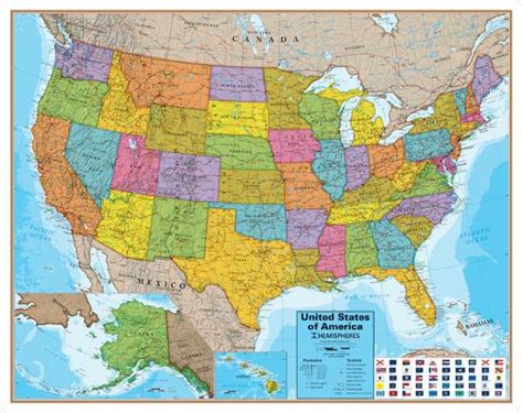 United States Map Posters
