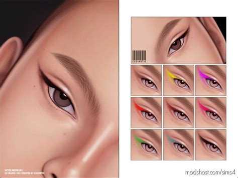 Eyeliner N181 Sims 4 Makeup Mod Modshost