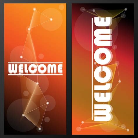Premium Vector Welcome Banner Suitable For Your Business And