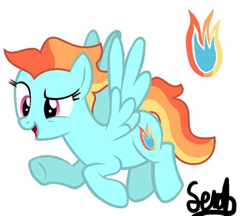 Rainbow Dash X Spitfire Pony By Serahdrawsgreatstuff On Deviantart