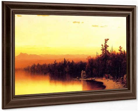 A Twilight In The Adirondacks By Sanford Robinson Ford Print Or Oil