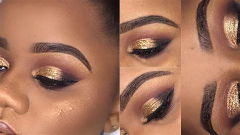 Gold Makeup Ideas For Prom
