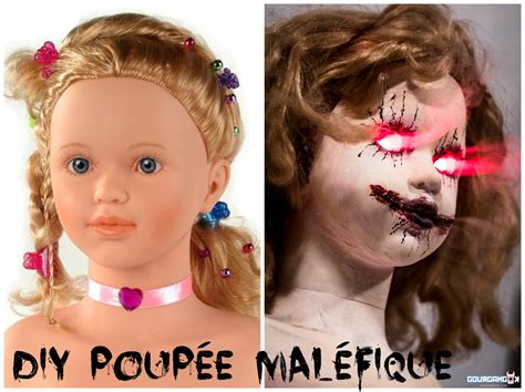 Transformer Une Poupée En Porcelaine En Poupée Halloween - Mojito Cerise: DIY Halloween : une poupée maléfique