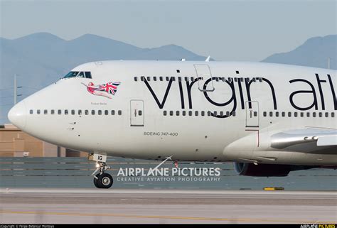 G Vbig Virgin Atlantic Boeing 747 400 At Las Vegas Mccarran Intl