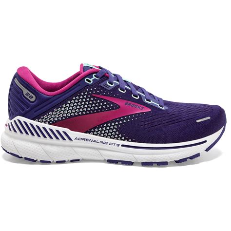 Brooks Womens Adrenaline Gts 22 Purple Running Shoes Bmc Sports