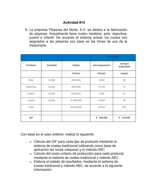 Actividad 13 Contabilidad Contabilidad Y Costos Tecmilenio Studocu