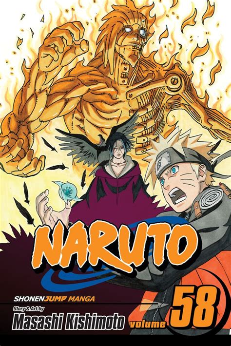 Naruto Manga Volume 58 Naruto Itachi Manga Covers