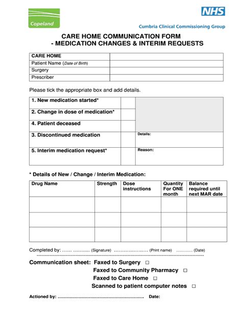 Communication Form Fill Out And Sign Printable Pdf Template Signnow