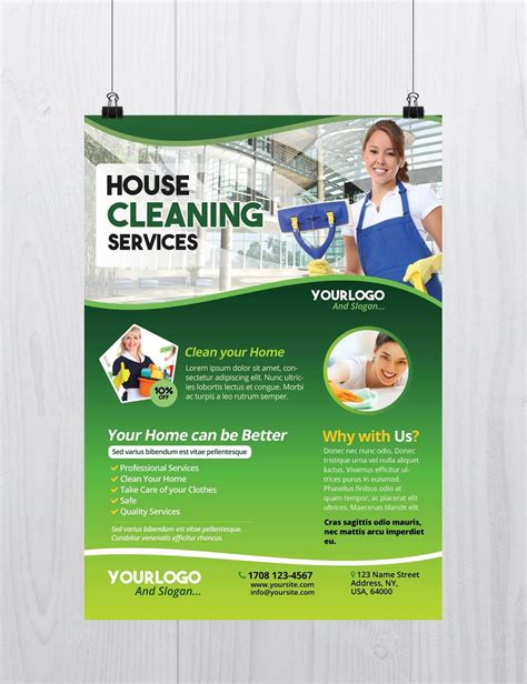 House Cleaning Flyer Template Free Addictionary