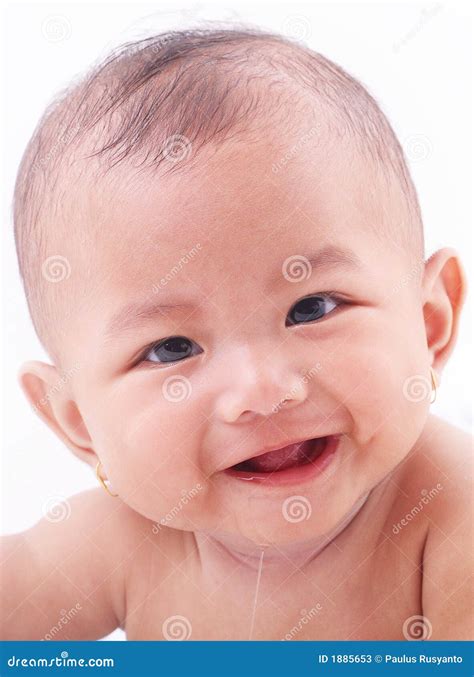 Cute Baby Drooling Stock Photos Image 1885653