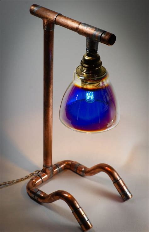 Steam Punk Lamp Lamp Copper Table Lamp Copper Lamps
