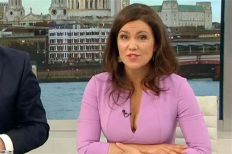Susanna Reids Cleavage Steals The Show On Good Morning Britain Daily