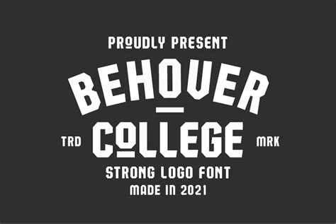 25 Best College Fonts And Varsity Fonts Free And Premium