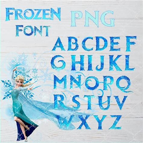 Free Printable Frozen Letters A Z And Numbers 0 9 Gallery Frozen