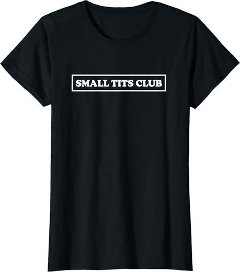 Damen Frauen Small Tits Club T Shirt Amazonde Fashion