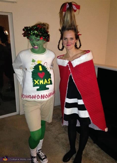 Cindy Lou Who And The Grinch Costume