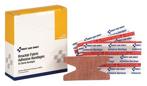 First Aid Only 3 In Lg 1 12 In Wd Adhesive Bandages 39n8851 850 Grainger