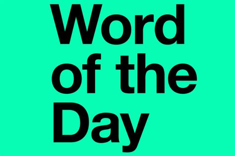 Years 7 And 8 Word Of The Day 201415 — St Marys Menston Catholic