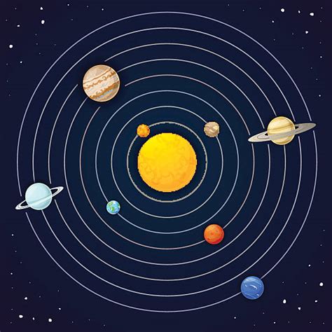 Solar System Illustrations Royalty Free Vector Graphics