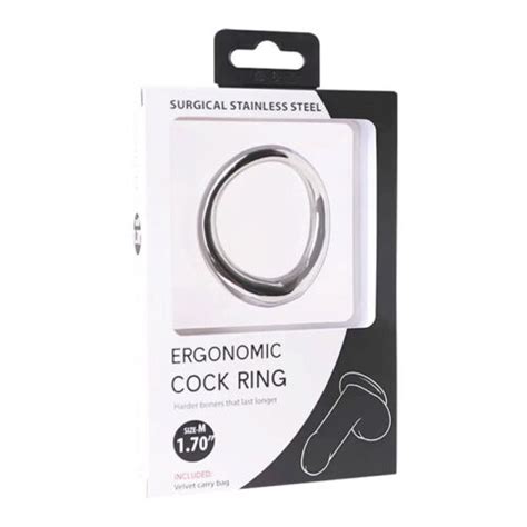 Oxy Ergonomic Penis Cock Ring Stainless Steel Male Enhancement Sex Toy Ebay