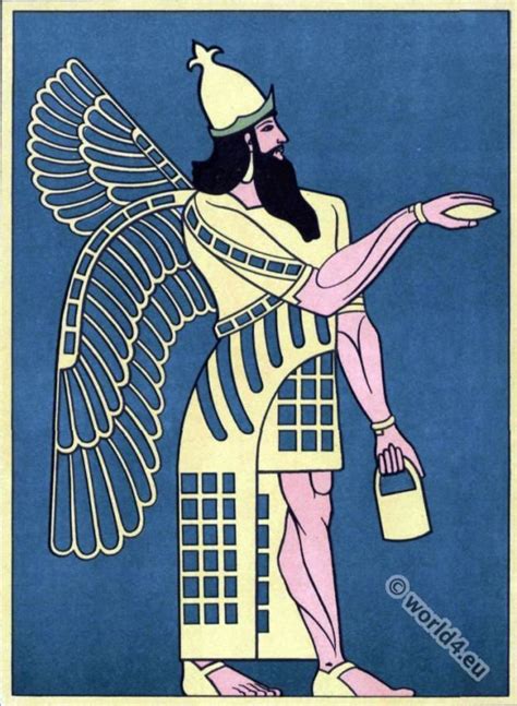 Assyrian Babylonian Costume History Mesopotamia Mesopotamia