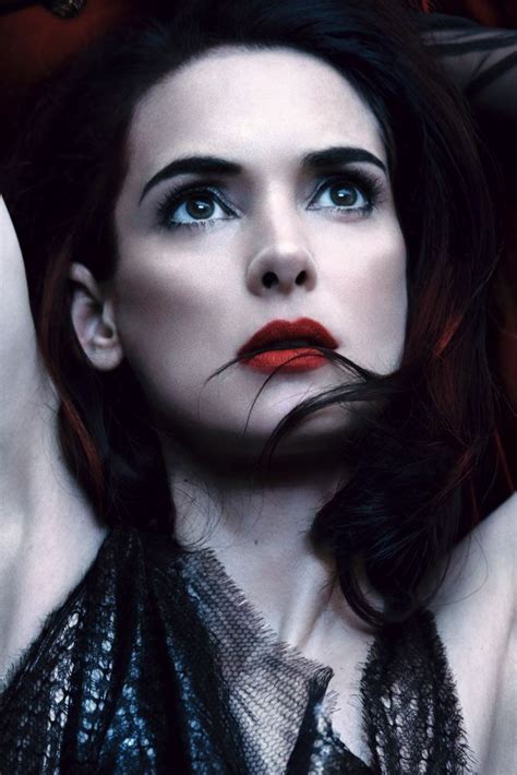 Winona Ryders Dark Side For Interview Magazine May 2013 Photos