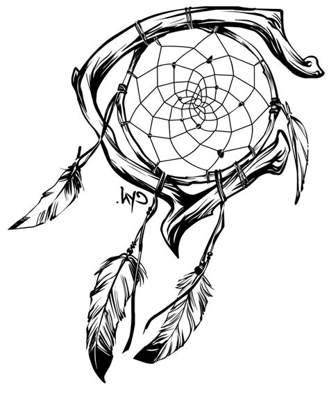 Native American Dreamcatcher Drawing At Getdrawings Free Download