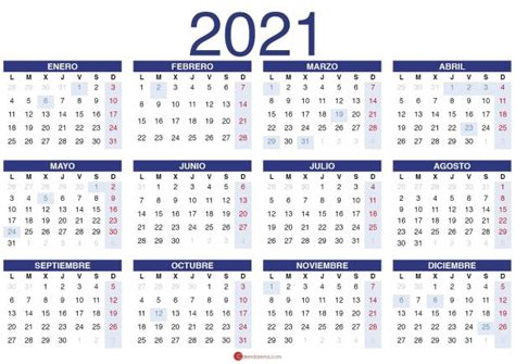 Calendario May 2021 Calendario Anual 2021 Excel España