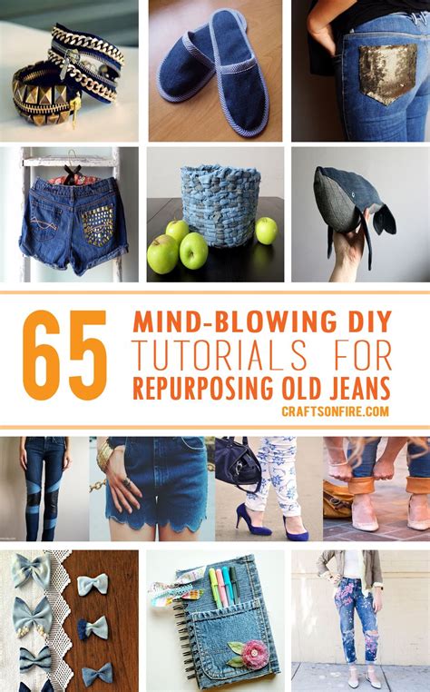 65 Mind Blowing Repurposing Projects For Diy Jeans Artofit