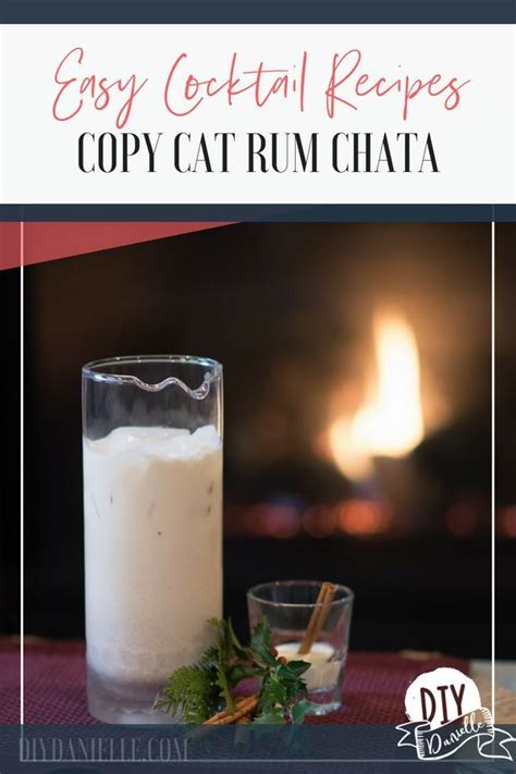This is just a quick video showing three of the recipes i love. Copycat Rum Chata | Recipe (With images) | Cocktail ...