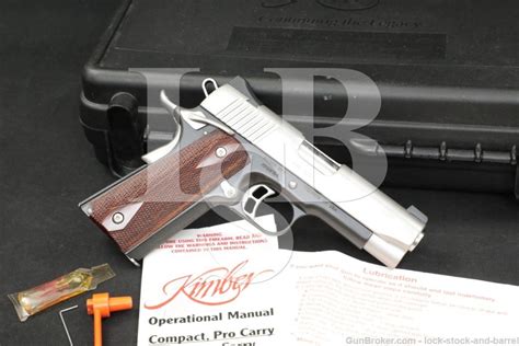 Kimber Custom Shop Model Pro Cdp Ii 2 45 Acp 4″ 1911 Semi Auto Pistol