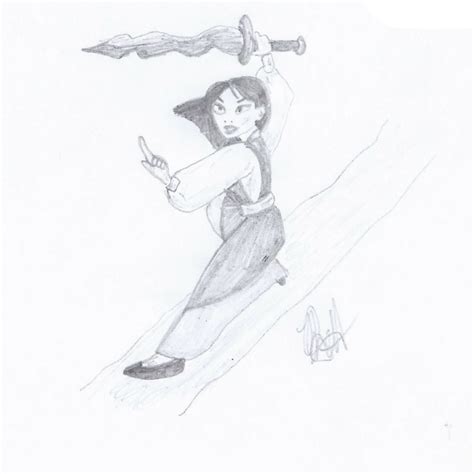 Disney Illustration Study Mulan Jo Linsdell