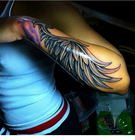 Incredible Arm Tattoo Wings Tattoo Angel Wings Tattoo