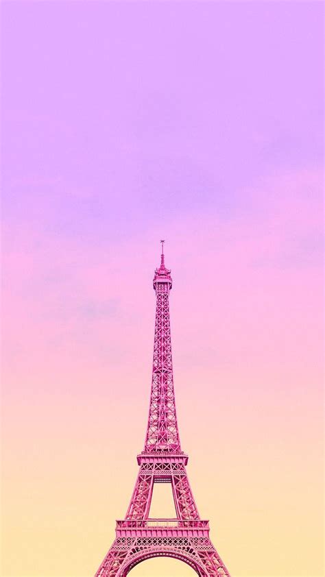 Pink Eiffel Tower Wallpapers Top Free Pink Eiffel Tower Backgrounds