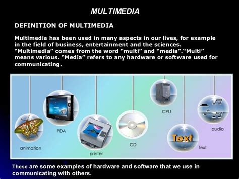 multimedia element