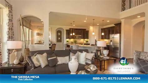 The Sierra Mesa Model New Home Tour Lennar Houston Youtube