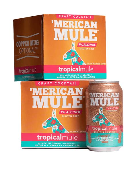 Merican Mule Tropical Mule 4 Pack