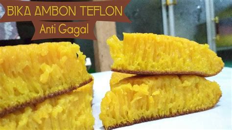 Cara agar teflon tidak lengket lagi ini merupakan metode tradisional yang. Resep Cara Membuat Bika Ambon Anti Gagal Pakai Teflon ...