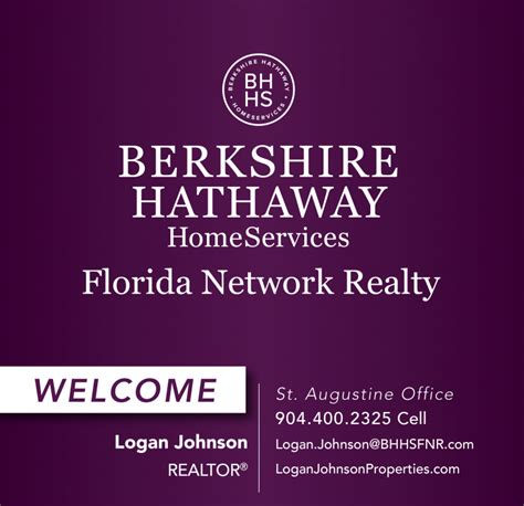Berkshire Hathaway Homeservices Florida Network Realty Welcomes Logan