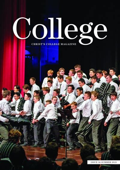 College Magazine Archive Christs College
