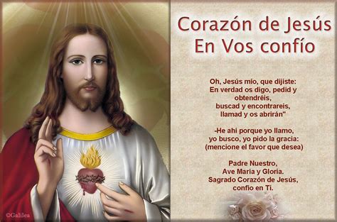 Jesús el Tesoro Escondido: Corazón de Jesús en Vos confio