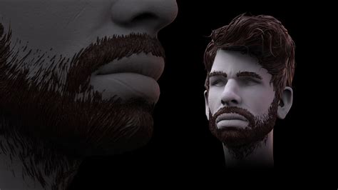 Sculpting Hair And Beard In Zbrush