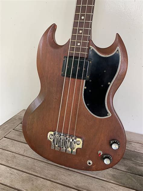 Vintage Gibson Ebo Bass Guitar Mudbucker 1961 Eb0 Player Reverb