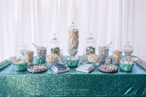 Teal Turquoise School Formal Candy Bar • Enchanted Empire Event