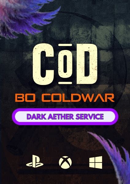 Cod Black Ops Cold War Dark Aether Unlock Service Dgz Gold