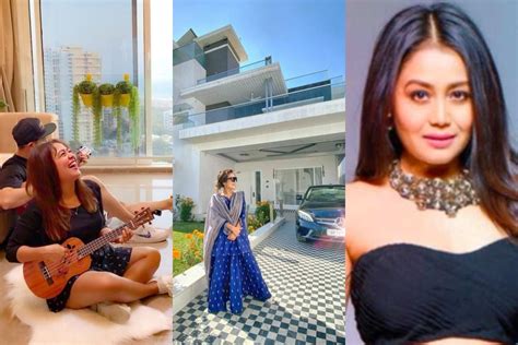 Neha Kakkar Inside House Pics कस सटर हटल स कम नह ह नह कककड क आलशन घर अदर