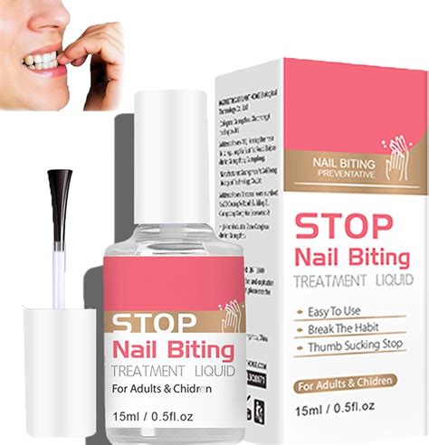 No Bite Nail Polish Nail Biting Treatment With Stop Nail Repair