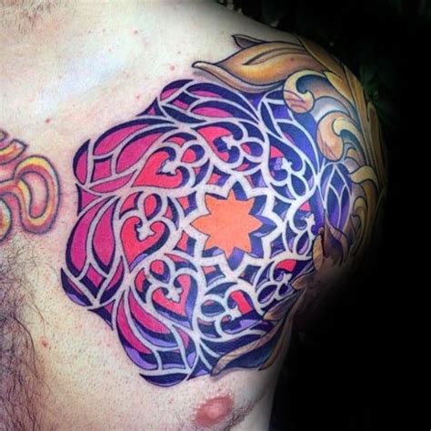 70 Colorful Tattoos For Men Vivid Ink Design Ideas